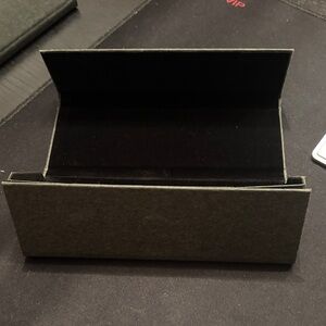 Elegant Black Glasses Case